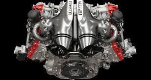 Un moteur Ferrari V8