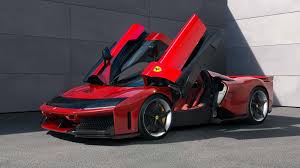 Ferrari rouge et noir